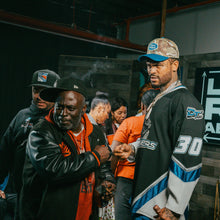 Load image into Gallery viewer, MC "Give Em Hell" Hat - Camo/Blue
